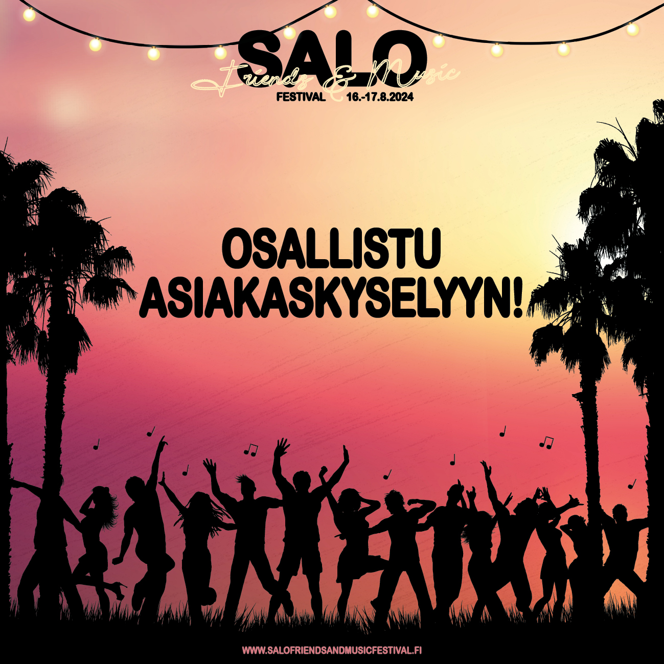 Osallistu asiakaskyselyyn!