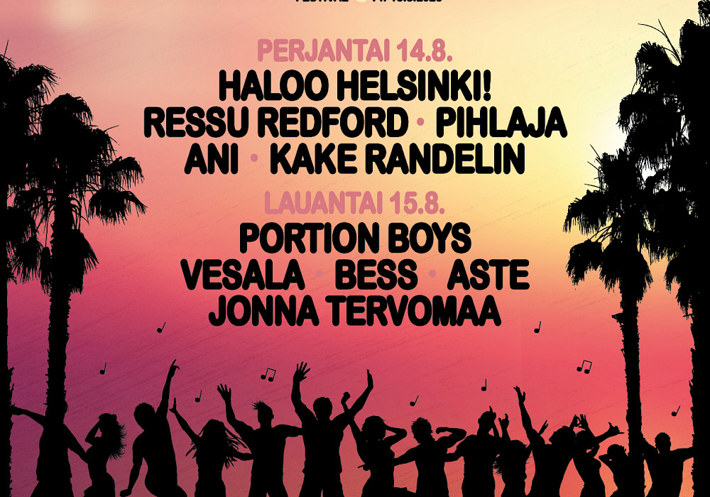 Kesän 2026 Salo Friends & Music Festivalien esiintyjät on julkaistu!